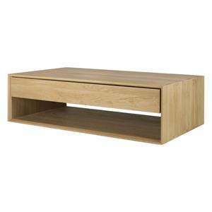 Ethnicraft Nordic One Drawer Coffee Table